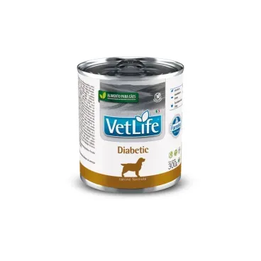 Racao Umida Vet Life Diabetic para Caes Adultos 1